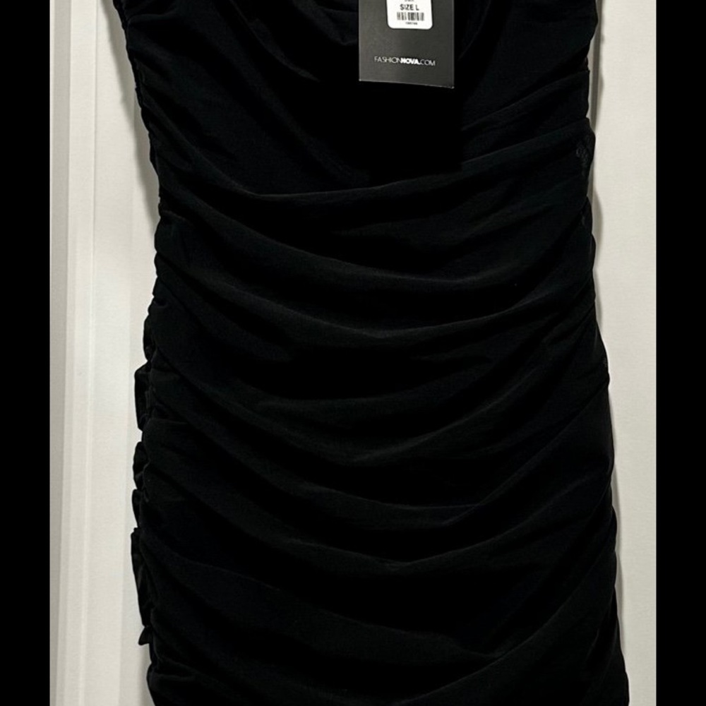 Fashion Nova Black Mini Dress